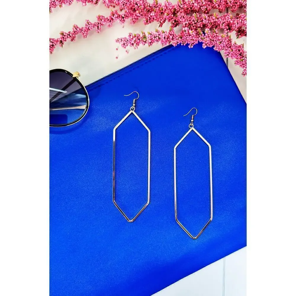 Bold Gold Statement Earrings
